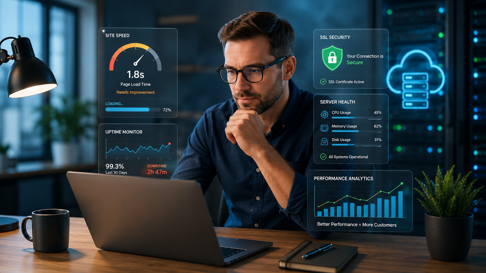 Your Website Isn’t “Just Slow”: 7 Hosting Problems Quietly Costing Your Business Customers